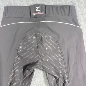 Horze Equestrian Breeches Gray Full Seat Riding Pants Women USA 32 181117-44